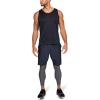 imageUnder Armour Mens HeatGear 34 LeggingsCarbon Heather 090Black