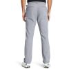 imageUnder Armour Mens Match Play Golf Tapered Pants Black 001Black 4234035 Steel   Steel