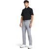 imageUnder Armour Mens Match Play Golf Tapered Pants Black 001Black 4234035 Steel   Steel
