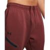 imageUnder Armour Mens Unstoppable Fleece Joggers  Breathable and StretchyCinna Redblack