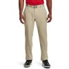 imageUnder Armour Mens Match Play Golf Tapered Pants Black 001Black 4234289 Khaki Base   Khaki Base