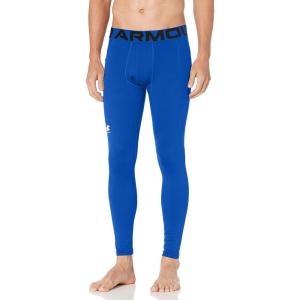 imageUnder Armour Mens HeatGear 34 LeggingsRoyal 400White