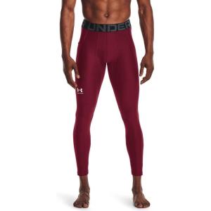 imageUnder Armour Mens HeatGear Armour LeggingsCardinal  White