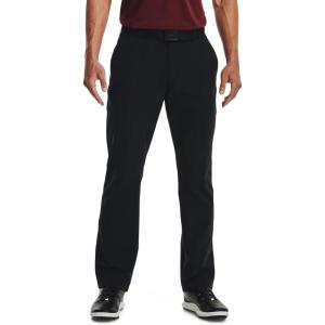 imageUnder Armour Mens Match Play Golf Tapered Pants Black 001Black 4234001 Black   Black