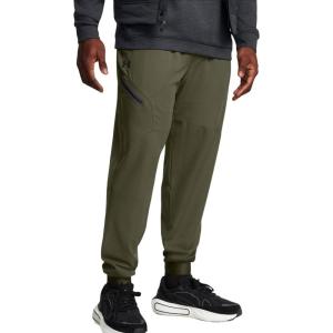imageUnder Armour Mens Unstoppable Fleece Joggers  Breathable and StretchyMarine Od Green  Black  390
