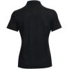 imageUnder Armour Tech Team Womens Short Sleeve Polo ShirtBlack  White