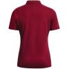 imageUnder Armour Tech Team Womens Short Sleeve Polo ShirtCardinal  White  625