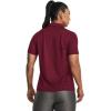 imageUnder Armour Tech Team Womens Short Sleeve Polo ShirtCardinal  White  625