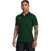 imageUnder Armour Tech Team Womens Short Sleeve Polo ShirtForest Green  White