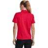 imageUnder Armour Tech Team Womens Short Sleeve Polo ShirtRedwhite