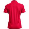 imageUnder Armour Tech Team Womens Short Sleeve Polo ShirtRedwhite