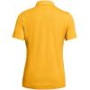 imageUnder Armour Tech Team Womens Short Sleeve Polo ShirtSteeltown Gold  White