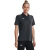 imageUnder Armour Tech Team Womens Short Sleeve Polo ShirtStealth Gray  White