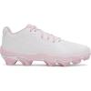 imageUnder Armour Womens Glyde Sola Rm Softball Cleats Sneaker101 WhiteRedStone