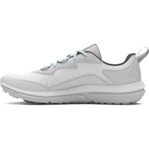 imageUnder Armour Womens Charged Verssert 2 Sneakers100 Distant GrayHalo GraySky Blue