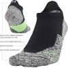 imageUnder Armour Adult Run Cushion No Show Tab Socks 1PairBlackGreen 1pair