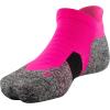 imageUnder Armour Adult Run Cushion No Show Tab Socks 1PairElectro Pink Assorted