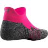 imageUnder Armour Adult Run Cushion No Show Tab Socks 1PairElectro Pink Assorted
