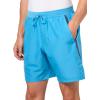 imageUnder Armour Mens Launch Run 7 Inch Unlined ShortsEther Blue  Downpour Gray  Reflective