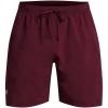 imageUnder Armour Mens Launch Run 7 Inch Unlined ShortsMaroon  Maroon  White