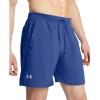imageUnder Armour Mens Launch Run 7 Inch Unlined ShortsTech BlueTech BlueReflective