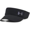imageUnder Armour Womens Launch Run Visor001 Black  Black  Reflective