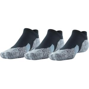 imageUnder Armour Adult Run Cushion No Show Tab Socks 1PairBlack 3pairs