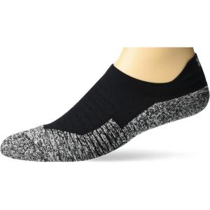 imageUnder Armour Adult Run Cushion No Show Tab Socks 1PairBlackPitch Gray 1pair
