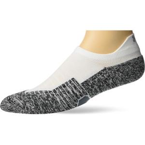 imageUnder Armour Adult Run Cushion No Show Tab Socks 1PairWhitePitch Gray 1pair