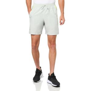 imageUnder Armour Mens Launch Run 7 Inch Unlined Shorts377 Hydro Green  High Vis Yellow  Reflective