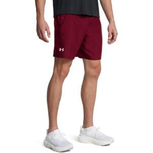 imageUnder Armour Mens Launch Run 7 Inch Unlined Shorts625 Cardinal  Cardinal  White