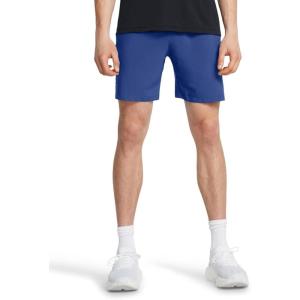 imageUnder Armour Mens Launch Run 7 Inch Unlined ShortsTech BlueTech BlueReflective