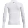 imageUnder Armour Boys HeatGear Armour Mock Long SleeveWhite 100Black