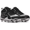 imageUnder Armour Boys Leadoff Icon Mid Rm Jr Baseball Cleats001 BlackWhiteBlack