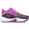 imageUnder Armour Kids Pre School Lockdown 7 Basketball Shoes103 AnthraciteVivid MagentaStellar Pink