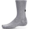 imageUnder Armour UnisexAdult Training Cotton Crew Socks 3 Pack035 Steel  White  Black