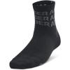 imageUnder Armour UnisexChild Youth Essential Quarter Socks 6 Pack001 Black  Black  Mod Gray