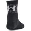 imageUnder Armour UnisexChild Youth Essential Quarter Socks 6 Pack001 Black  Black  Mod Gray