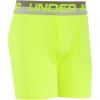 imageUnder Armour boys Performance Boxer Briefs Lightweight ampamp Smooth Stretch FitGraphiteYellow