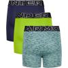 imageUnder Armour boys Performance Boxer Briefs Lightweight ampamp Smooth Stretch FitGreen Vibe