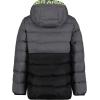 imageUnder Armour boys Pronto Colorblock Puffer Jacket Midweight Zip Up Closure Repels WaterBlack Colorblock