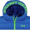 imageUnder Armour boys Pronto Colorblock Puffer Jacket Midweight Zip Up Closure Repels WaterBlue Atlantis Colorblock