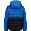 imageUnder Armour boys Pronto Colorblock Puffer Jacket Midweight Zip Up Closure Repels WaterBlue Atlantis Colorblock