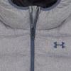 imageUnder Armour boys Pronto Colorblock Puffer Jacket Midweight Zip Up Closure Repels WaterDownpour Gray Colorblock