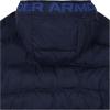 imageUnder Armour boys Pronto Colorblock Puffer Jacket Midweight Zip Up Closure Repels WaterNavyEther Blue