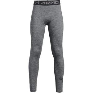 imageUnder Armour Boys ColdGear Armour Baselayer LeggingsGraphite Light Heather Black