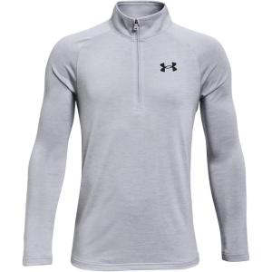 imageUnder Armour Boys Tech 20 12 ZipMod Gray Light Heather 011Black