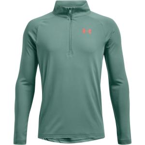 imageUnder Armour Boys Tech 20 12 ZipRetro Teal 391Black
