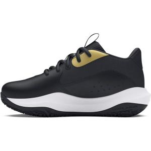 imageUnder Armour Kids Pre School Lockdown 7 Basketball Shoes001 BlackBlackMetallic Gold