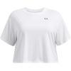 imageUnder Armour Womens Boxy Crop Logo Short Sleeve T Shirt100 White   Black